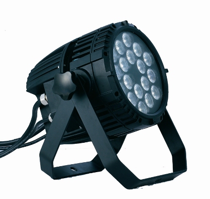 Par Light Outdoor:18x15w RGBWA-UV 6 colors in 1, IP65, very bright